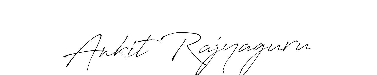 How to make Ankit Rajyaguru signature? Antro_Vectra is a professional autograph style. Create handwritten signature for Ankit Rajyaguru name. Ankit Rajyaguru signature style 6 images and pictures png