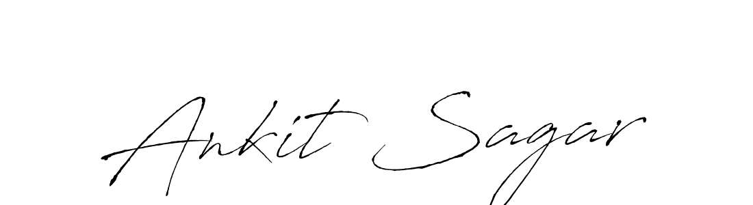 How to make Ankit Sagar signature? Antro_Vectra is a professional autograph style. Create handwritten signature for Ankit Sagar name. Ankit Sagar signature style 6 images and pictures png