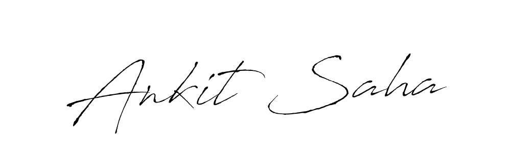 Ankit Saha stylish signature style. Best Handwritten Sign (Antro_Vectra) for my name. Handwritten Signature Collection Ideas for my name Ankit Saha. Ankit Saha signature style 6 images and pictures png