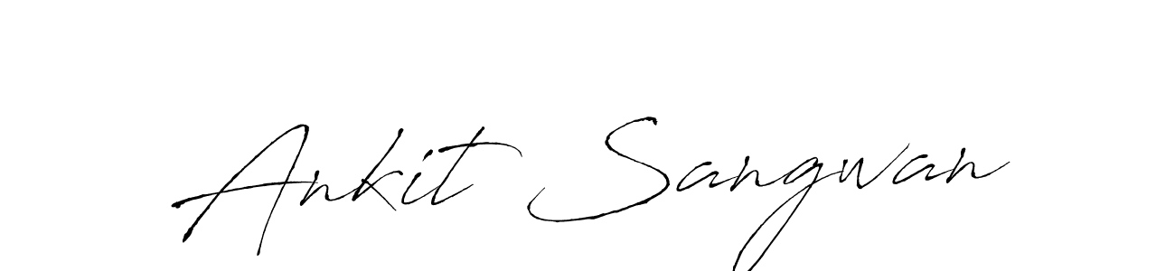 You should practise on your own different ways (Antro_Vectra) to write your name (Ankit Sangwan) in signature. don't let someone else do it for you. Ankit Sangwan signature style 6 images and pictures png