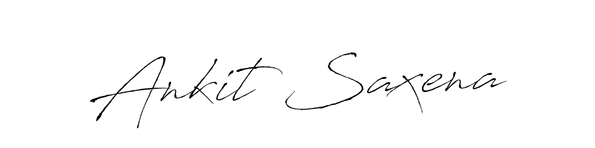 Create a beautiful signature design for name Ankit Saxena. With this signature (Antro_Vectra) fonts, you can make a handwritten signature for free. Ankit Saxena signature style 6 images and pictures png