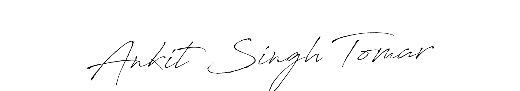 Create a beautiful signature design for name Ankit Singh Tomar. With this signature (Antro_Vectra) fonts, you can make a handwritten signature for free. Ankit Singh Tomar signature style 6 images and pictures png
