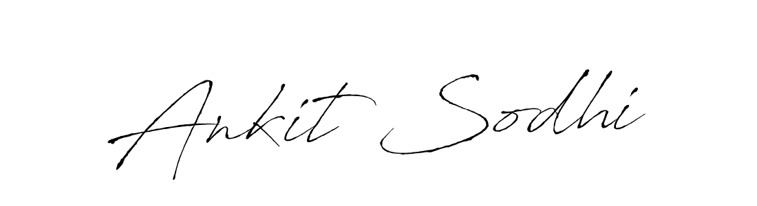 Design your own signature with our free online signature maker. With this signature software, you can create a handwritten (Antro_Vectra) signature for name Ankit Sodhi. Ankit Sodhi signature style 6 images and pictures png