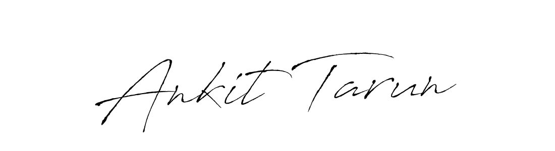 Design your own signature with our free online signature maker. With this signature software, you can create a handwritten (Antro_Vectra) signature for name Ankit Tarun. Ankit Tarun signature style 6 images and pictures png