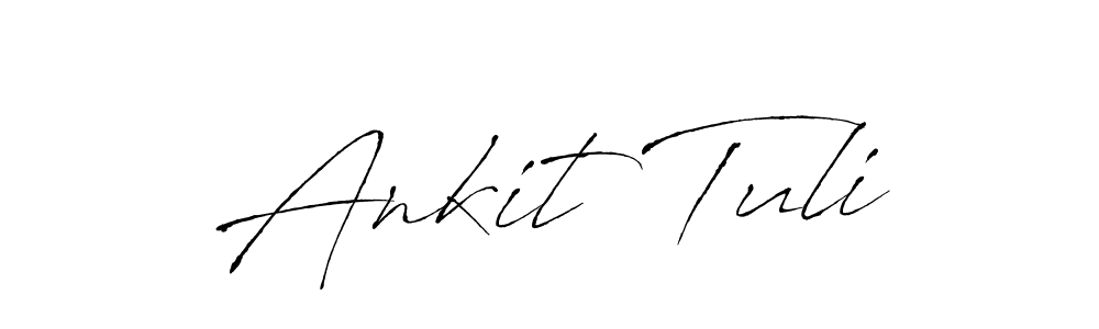 Make a beautiful signature design for name Ankit Tuli. Use this online signature maker to create a handwritten signature for free. Ankit Tuli signature style 6 images and pictures png