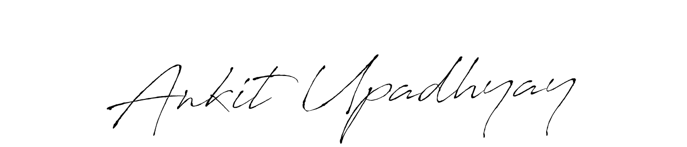 Create a beautiful signature design for name Ankit Upadhyay. With this signature (Antro_Vectra) fonts, you can make a handwritten signature for free. Ankit Upadhyay signature style 6 images and pictures png