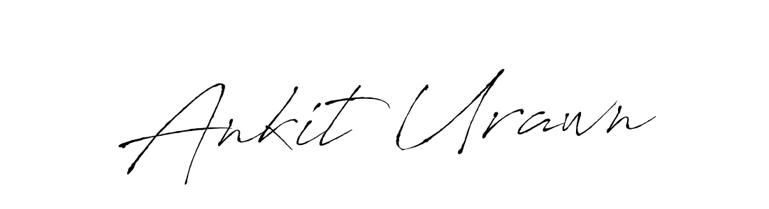 Use a signature maker to create a handwritten signature online. With this signature software, you can design (Antro_Vectra) your own signature for name Ankit Urawn. Ankit Urawn signature style 6 images and pictures png