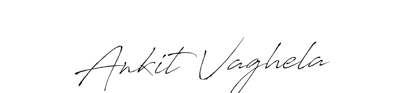 Also we have Ankit Vaghela name is the best signature style. Create professional handwritten signature collection using Antro_Vectra autograph style. Ankit Vaghela signature style 6 images and pictures png