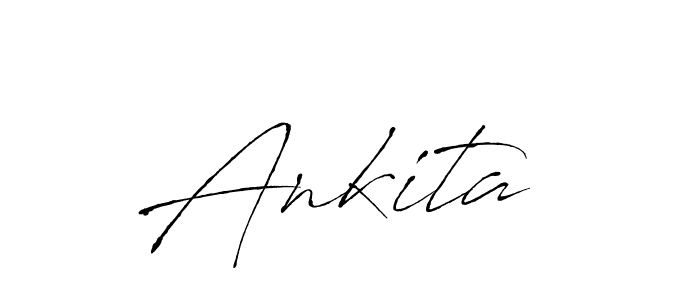 How to make Ankita  name signature. Use Antro_Vectra style for creating short signs online. This is the latest handwritten sign. Ankita  signature style 6 images and pictures png