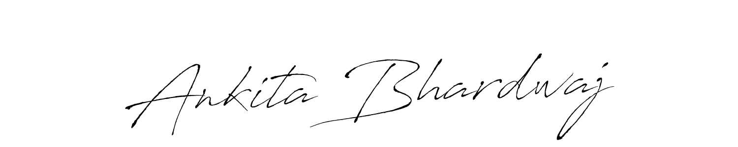 How to make Ankita Bhardwaj signature? Antro_Vectra is a professional autograph style. Create handwritten signature for Ankita Bhardwaj name. Ankita Bhardwaj signature style 6 images and pictures png
