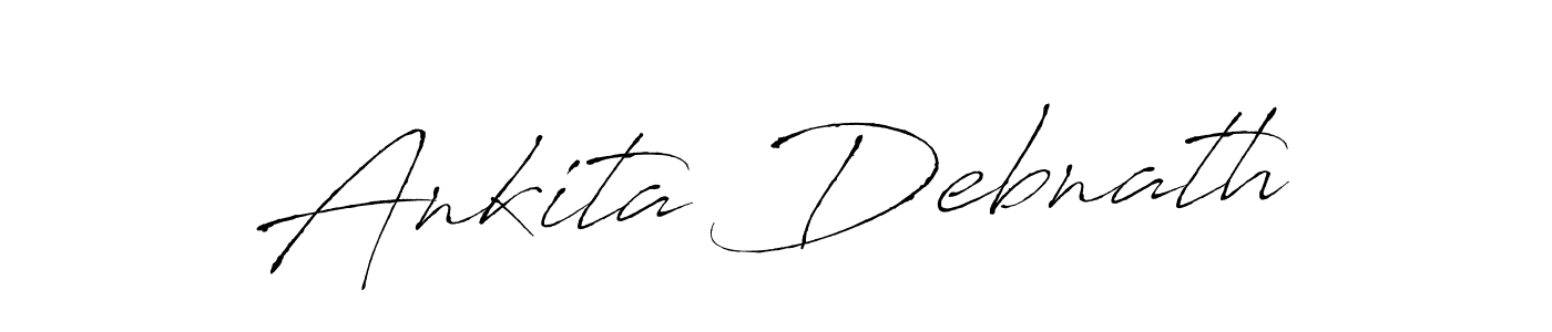 Use a signature maker to create a handwritten signature online. With this signature software, you can design (Antro_Vectra) your own signature for name Ankita Debnath. Ankita Debnath signature style 6 images and pictures png