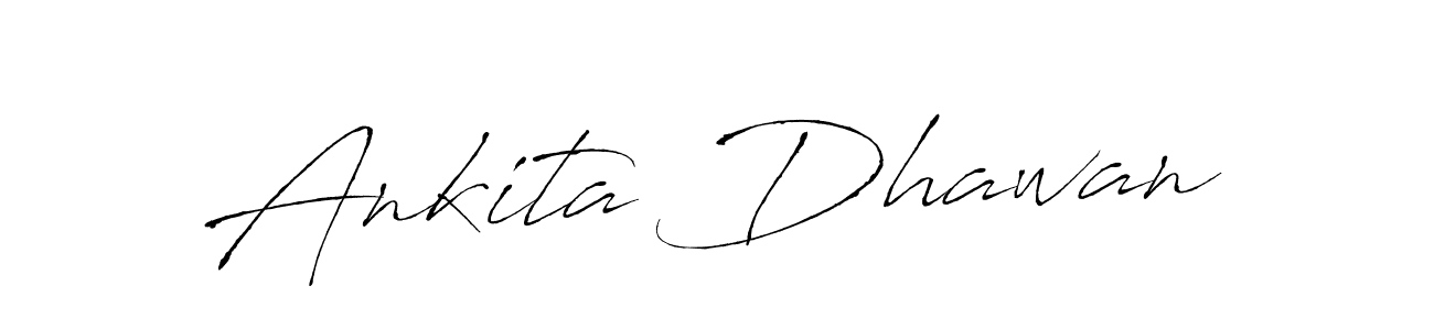 Also You can easily find your signature by using the search form. We will create Ankita Dhawan name handwritten signature images for you free of cost using Antro_Vectra sign style. Ankita Dhawan signature style 6 images and pictures png