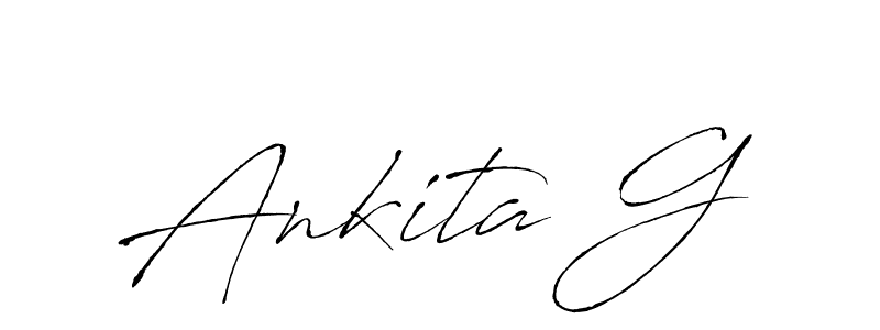 Make a beautiful signature design for name Ankita G. Use this online signature maker to create a handwritten signature for free. Ankita G signature style 6 images and pictures png