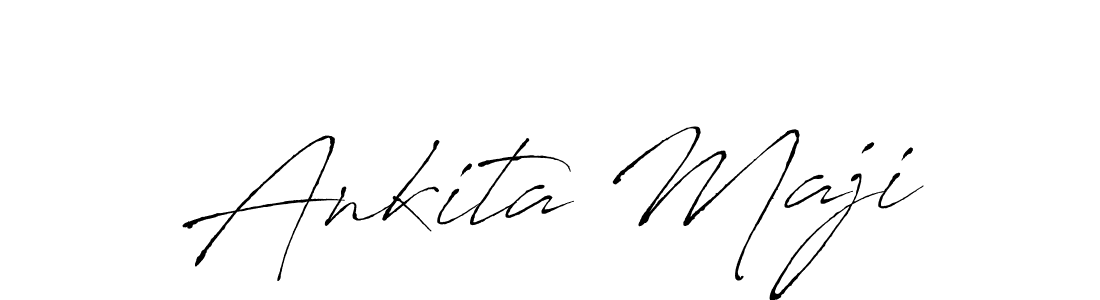 Antro_Vectra is a professional signature style that is perfect for those who want to add a touch of class to their signature. It is also a great choice for those who want to make their signature more unique. Get Ankita Maji name to fancy signature for free. Ankita Maji signature style 6 images and pictures png