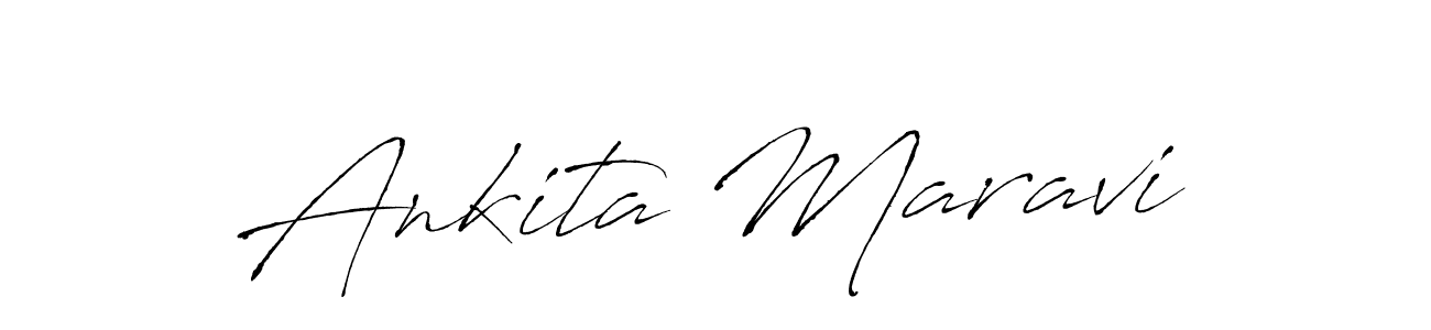 Use a signature maker to create a handwritten signature online. With this signature software, you can design (Antro_Vectra) your own signature for name Ankita Maravi. Ankita Maravi signature style 6 images and pictures png