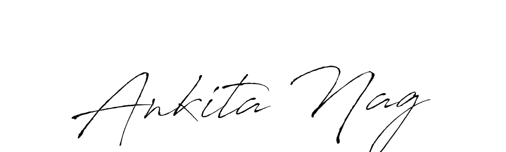 Create a beautiful signature design for name Ankita Nag. With this signature (Antro_Vectra) fonts, you can make a handwritten signature for free. Ankita Nag signature style 6 images and pictures png