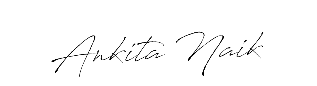 The best way (Antro_Vectra) to make a short signature is to pick only two or three words in your name. The name Ankita Naik include a total of six letters. For converting this name. Ankita Naik signature style 6 images and pictures png
