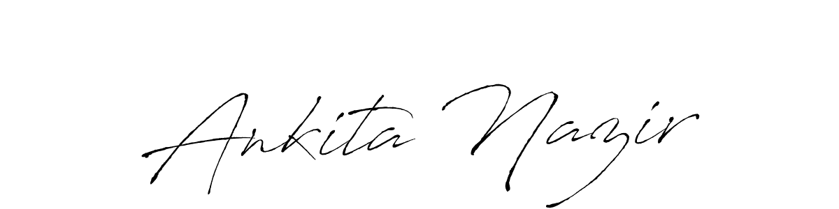 Similarly Antro_Vectra is the best handwritten signature design. Signature creator online .You can use it as an online autograph creator for name Ankita Nazir. Ankita Nazir signature style 6 images and pictures png