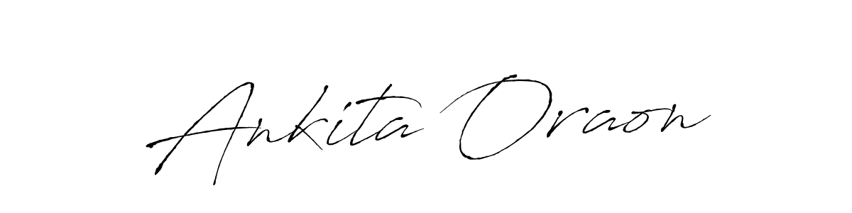 Make a beautiful signature design for name Ankita Oraon. Use this online signature maker to create a handwritten signature for free. Ankita Oraon signature style 6 images and pictures png