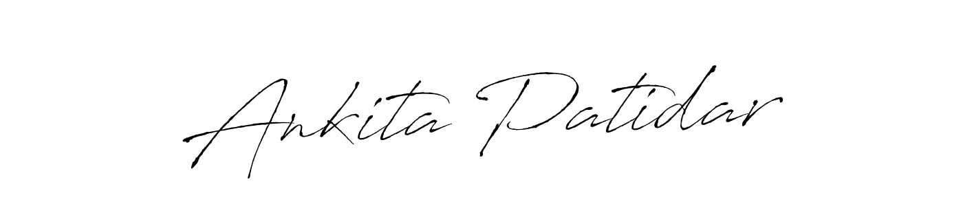 It looks lik you need a new signature style for name Ankita Patidar. Design unique handwritten (Antro_Vectra) signature with our free signature maker in just a few clicks. Ankita Patidar signature style 6 images and pictures png