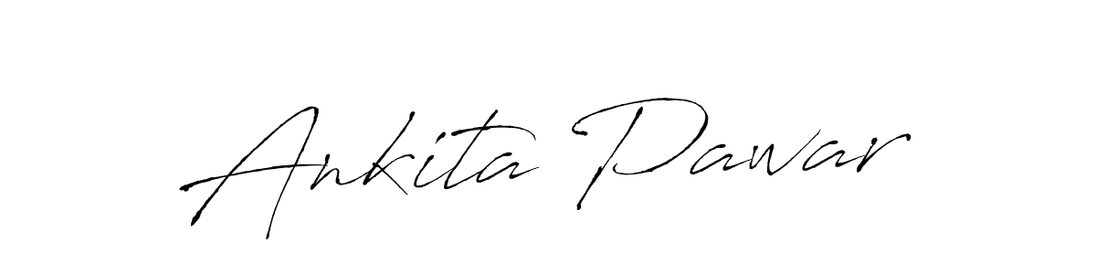 How to make Ankita Pawar name signature. Use Antro_Vectra style for creating short signs online. This is the latest handwritten sign. Ankita Pawar signature style 6 images and pictures png