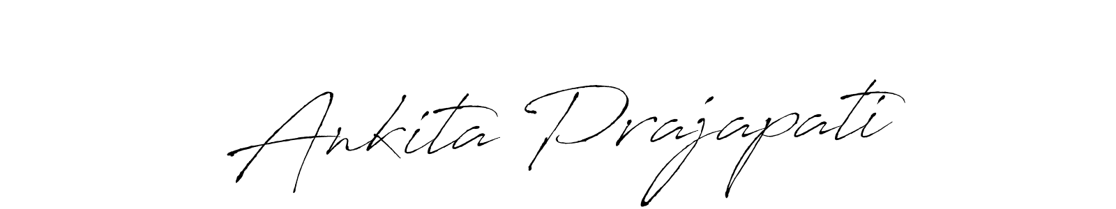Design your own signature with our free online signature maker. With this signature software, you can create a handwritten (Antro_Vectra) signature for name Ankita Prajapati. Ankita Prajapati signature style 6 images and pictures png