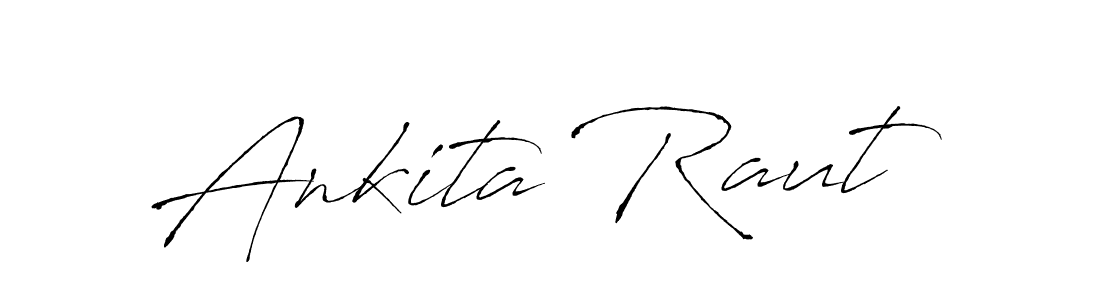 You should practise on your own different ways (Antro_Vectra) to write your name (Ankita Raut) in signature. don't let someone else do it for you. Ankita Raut signature style 6 images and pictures png