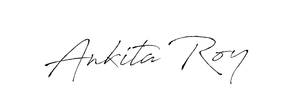 The best way (Antro_Vectra) to make a short signature is to pick only two or three words in your name. The name Ankita Roy include a total of six letters. For converting this name. Ankita Roy signature style 6 images and pictures png