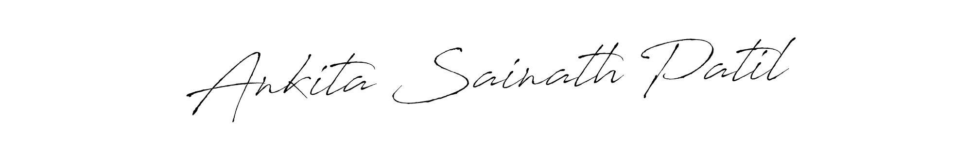 Make a short Ankita Sainath Patil signature style. Manage your documents anywhere anytime using Antro_Vectra. Create and add eSignatures, submit forms, share and send files easily. Ankita Sainath Patil signature style 6 images and pictures png
