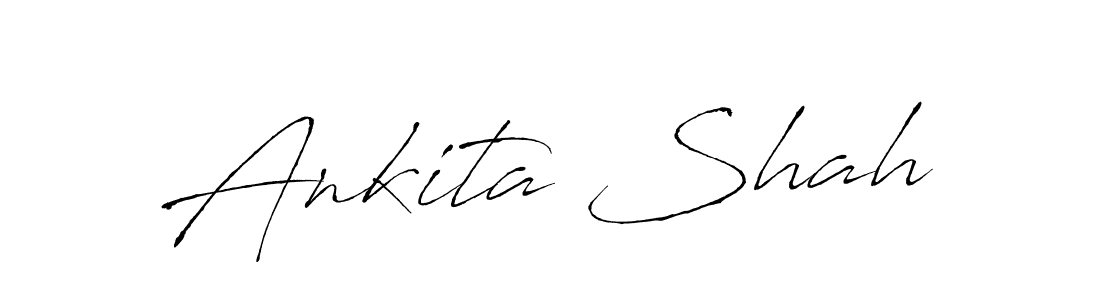 Also we have Ankita Shah name is the best signature style. Create professional handwritten signature collection using Antro_Vectra autograph style. Ankita Shah signature style 6 images and pictures png