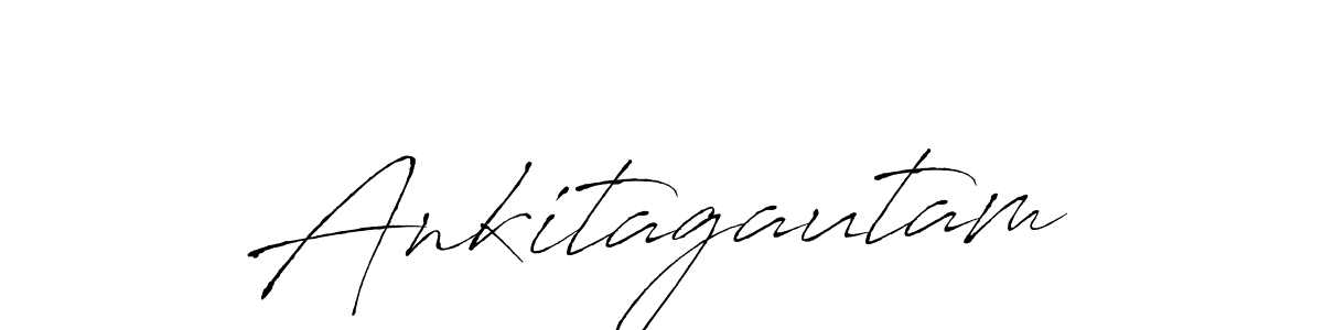 Also we have Ankitagautam name is the best signature style. Create professional handwritten signature collection using Antro_Vectra autograph style. Ankitagautam signature style 6 images and pictures png