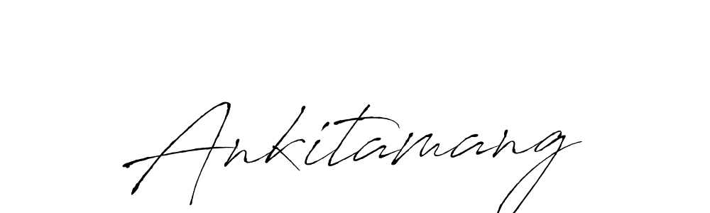 You can use this online signature creator to create a handwritten signature for the name Ankitamang. This is the best online autograph maker. Ankitamang signature style 6 images and pictures png