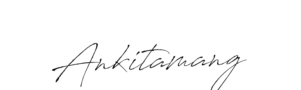 if you are searching for the best signature style for your name Ankitamang. so please give up your signature search. here we have designed multiple signature styles  using Antro_Vectra. Ankitamang signature style 6 images and pictures png