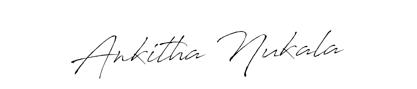 Make a short Ankitha Nukala signature style. Manage your documents anywhere anytime using Antro_Vectra. Create and add eSignatures, submit forms, share and send files easily. Ankitha Nukala signature style 6 images and pictures png