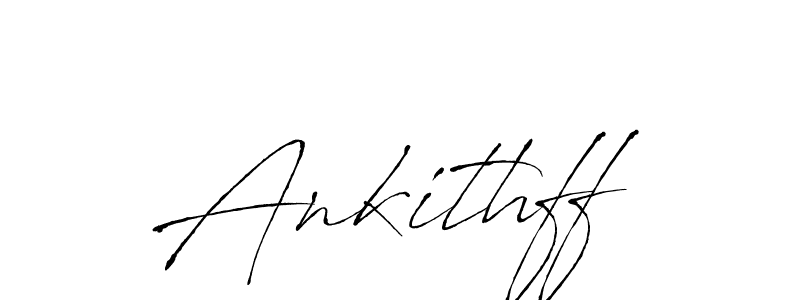 Design your own signature with our free online signature maker. With this signature software, you can create a handwritten (Antro_Vectra) signature for name Ankithff. Ankithff signature style 6 images and pictures png