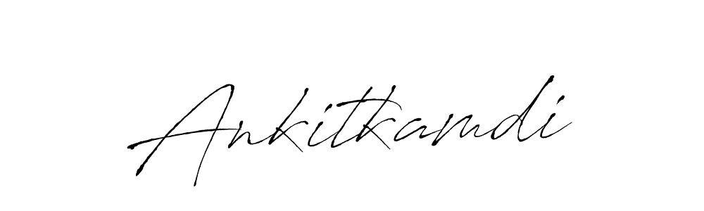 You should practise on your own different ways (Antro_Vectra) to write your name (Ankitkamdi) in signature. don't let someone else do it for you. Ankitkamdi signature style 6 images and pictures png