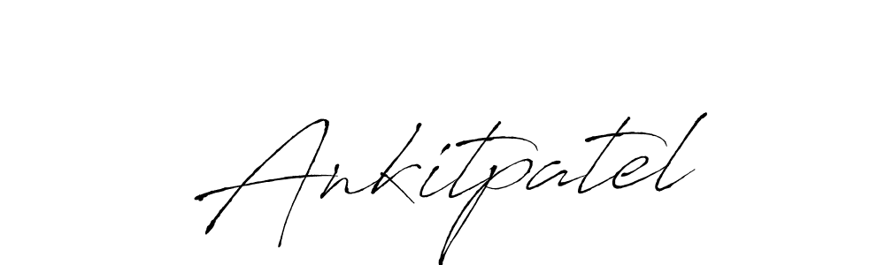 Use a signature maker to create a handwritten signature online. With this signature software, you can design (Antro_Vectra) your own signature for name Ankitpatel. Ankitpatel signature style 6 images and pictures png