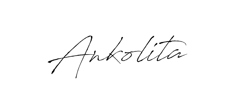 Make a beautiful signature design for name Ankolita. Use this online signature maker to create a handwritten signature for free. Ankolita signature style 6 images and pictures png