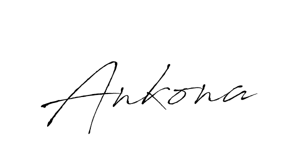 The best way (Antro_Vectra) to make a short signature is to pick only two or three words in your name. The name Ankona include a total of six letters. For converting this name. Ankona signature style 6 images and pictures png