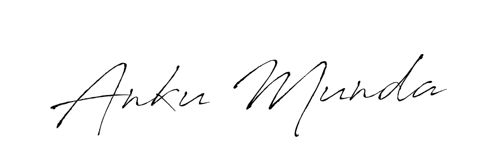 Make a beautiful signature design for name Anku Munda. Use this online signature maker to create a handwritten signature for free. Anku Munda signature style 6 images and pictures png