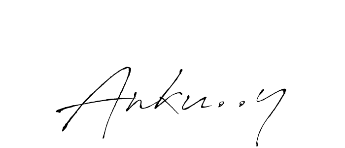 Anku..y stylish signature style. Best Handwritten Sign (Antro_Vectra) for my name. Handwritten Signature Collection Ideas for my name Anku..y. Anku..y signature style 6 images and pictures png