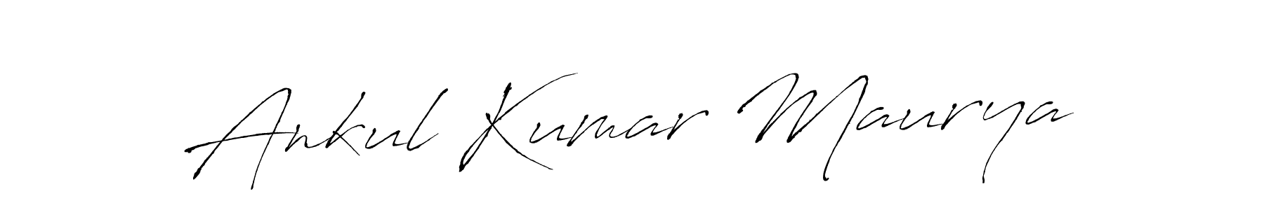 Create a beautiful signature design for name Ankul Kumar Maurya. With this signature (Antro_Vectra) fonts, you can make a handwritten signature for free. Ankul Kumar Maurya signature style 6 images and pictures png