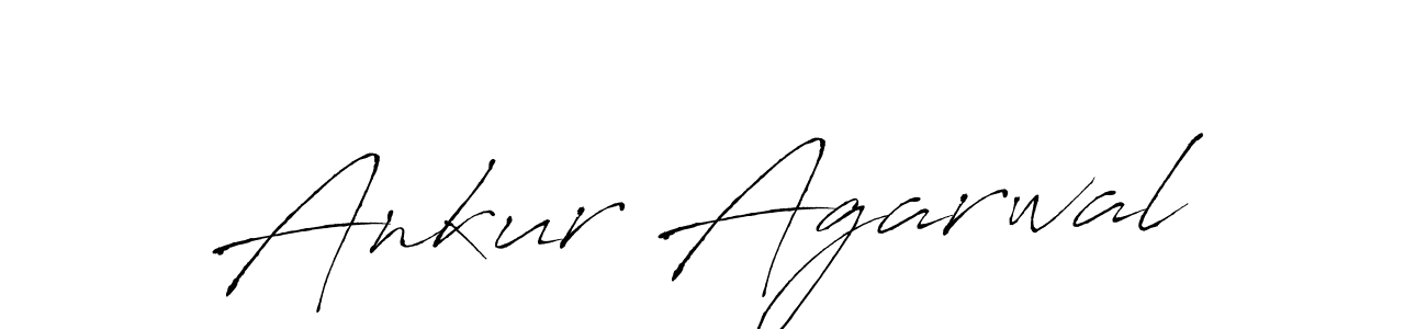 Ankur Agarwal stylish signature style. Best Handwritten Sign (Antro_Vectra) for my name. Handwritten Signature Collection Ideas for my name Ankur Agarwal. Ankur Agarwal signature style 6 images and pictures png