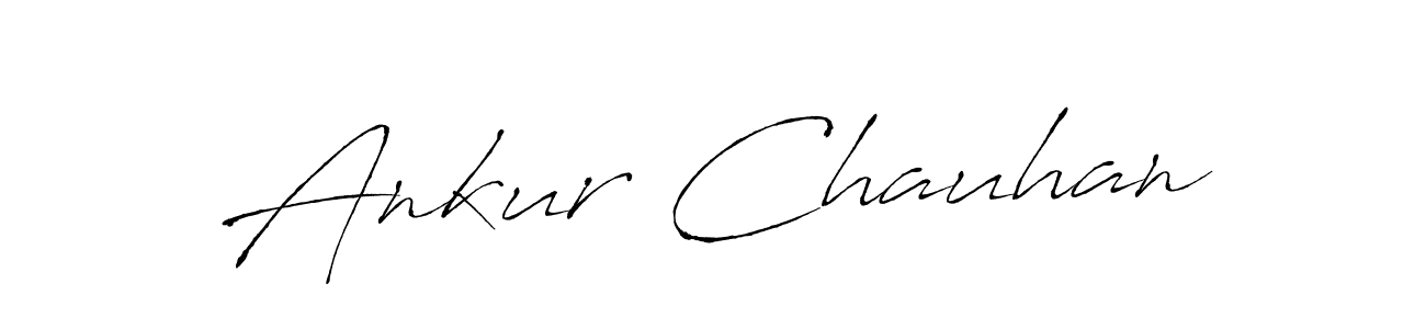 Antro_Vectra is a professional signature style that is perfect for those who want to add a touch of class to their signature. It is also a great choice for those who want to make their signature more unique. Get Ankur Chauhan name to fancy signature for free. Ankur Chauhan signature style 6 images and pictures png