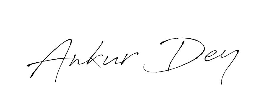 Ankur Dey stylish signature style. Best Handwritten Sign (Antro_Vectra) for my name. Handwritten Signature Collection Ideas for my name Ankur Dey. Ankur Dey signature style 6 images and pictures png