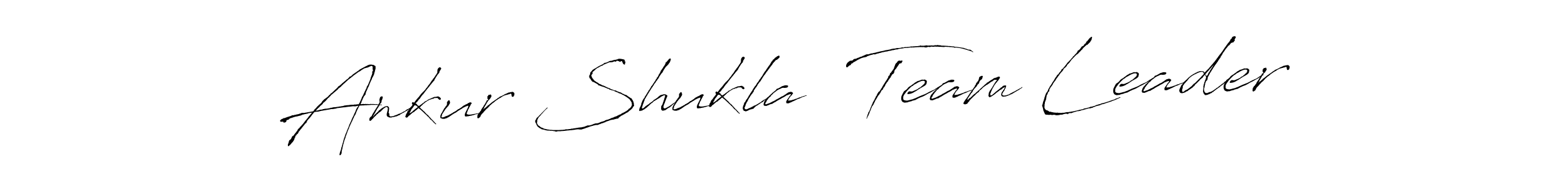 if you are searching for the best signature style for your name Ankur Shukla  Team Leader. so please give up your signature search. here we have designed multiple signature styles  using Antro_Vectra. Ankur Shukla  Team Leader signature style 6 images and pictures png