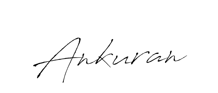 How to make Ankuran signature? Antro_Vectra is a professional autograph style. Create handwritten signature for Ankuran name. Ankuran signature style 6 images and pictures png
