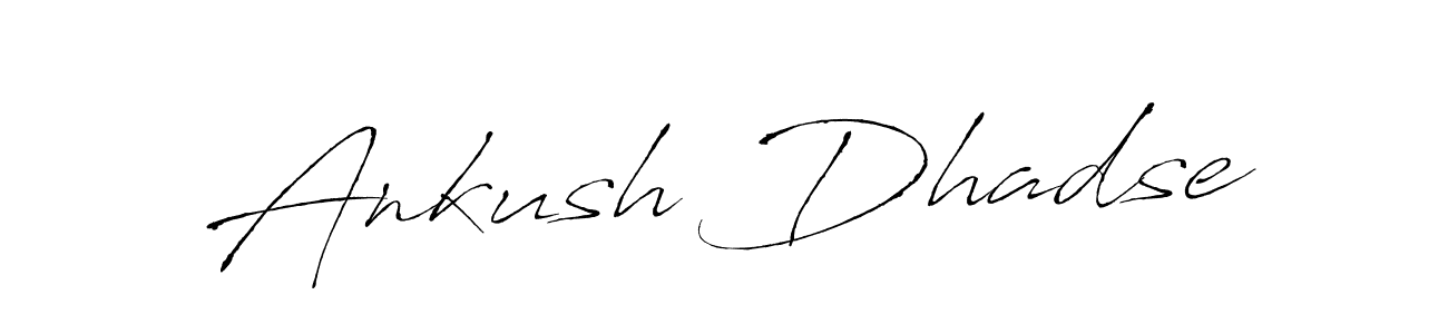 How to make Ankush Dhadse signature? Antro_Vectra is a professional autograph style. Create handwritten signature for Ankush Dhadse name. Ankush Dhadse signature style 6 images and pictures png