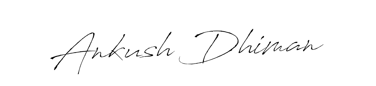 Make a beautiful signature design for name Ankush Dhiman. Use this online signature maker to create a handwritten signature for free. Ankush Dhiman signature style 6 images and pictures png