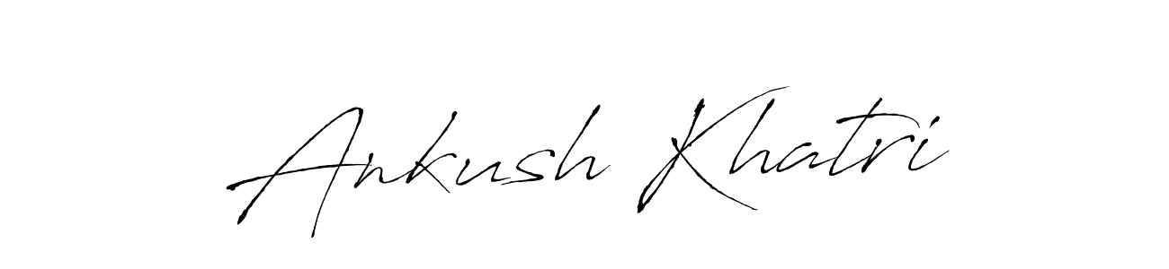 The best way (Antro_Vectra) to make a short signature is to pick only two or three words in your name. The name Ankush Khatri include a total of six letters. For converting this name. Ankush Khatri signature style 6 images and pictures png
